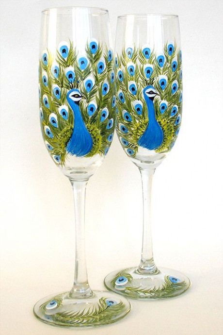 ​Роспись бокалов