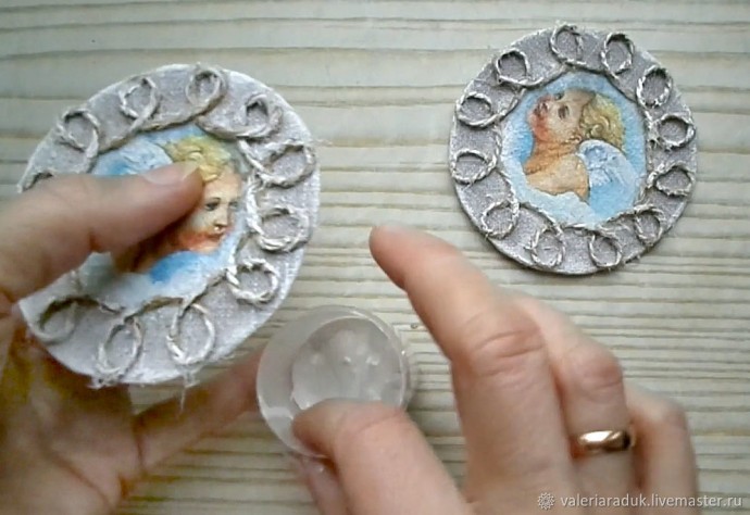 Изготавливаем мобиль "Ангелочек": часть 2