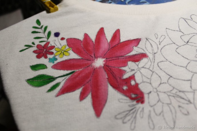 Расписываем одежду красками по ткани: часть 2