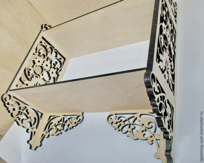 Изготовление настенной полочки "Цветочная Карусель": часть 2 Изготовление настенной полочки "Цветочная Карусель": часть 2