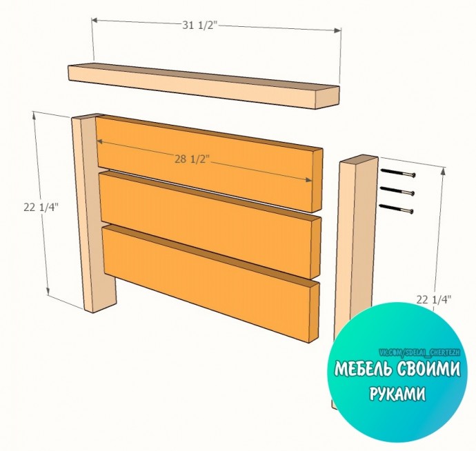 ​Садовое кресло из дерева своими руками