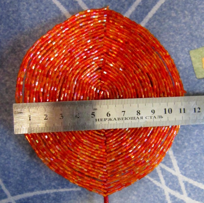 Антуриум из бисера