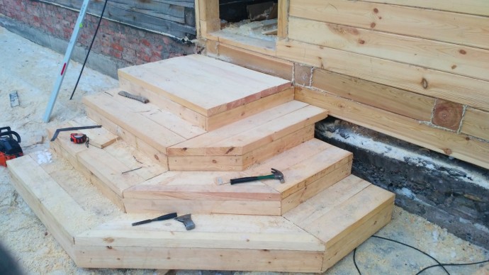 ​Делаем ступеньки своими руками