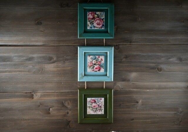 Как сделать рамочки в стиле прованс: часть 2