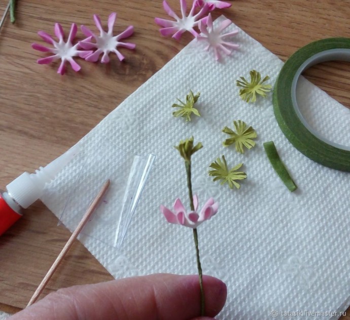 ​Изготавливаем клевер из фоамирана: часть 2