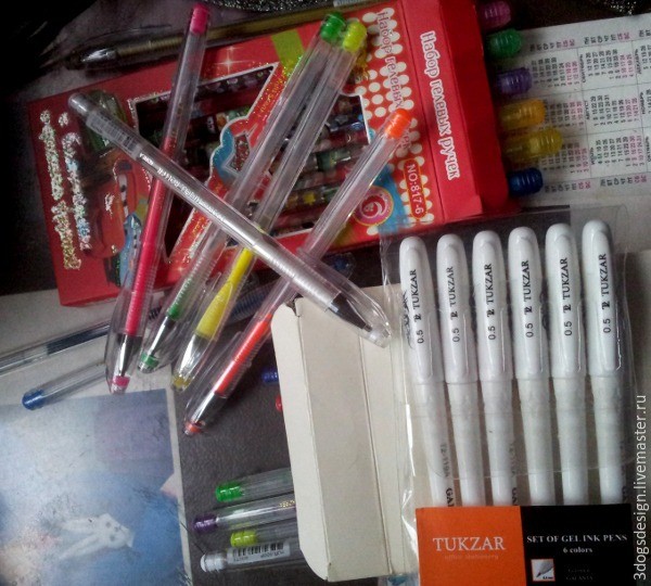 ​Рисуем орнамент на крафт-бумаге: часть 1