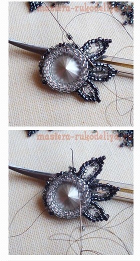 Кулон "Цветы полуночи"