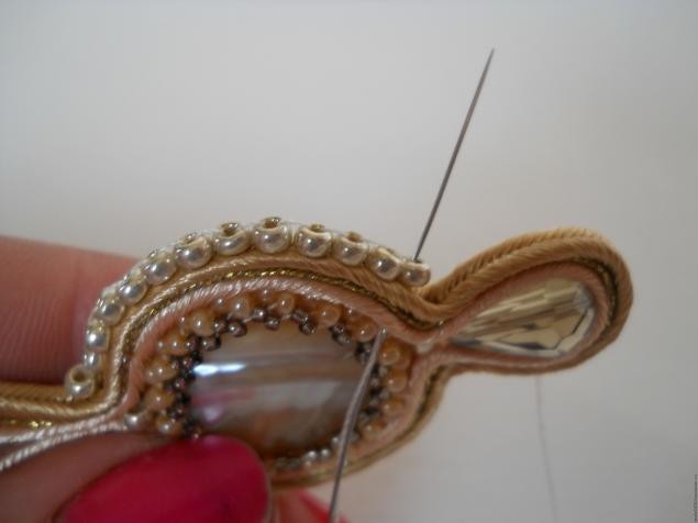 Мастер-класс по сутажу "Сутажные серьги Винтаж": часть 5 Мастер-класс по сутажу "Сутажные серьги Винтаж": часть 5