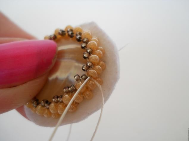 ​Мастер-класс по сутажу "Сутажные серьги Винтаж": часть 2