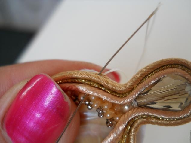 Мастер-класс по сутажу "Сутажные серьги Винтаж": часть 4 Мастер-класс по сутажу "Сутажные серьги Винтаж": часть 4