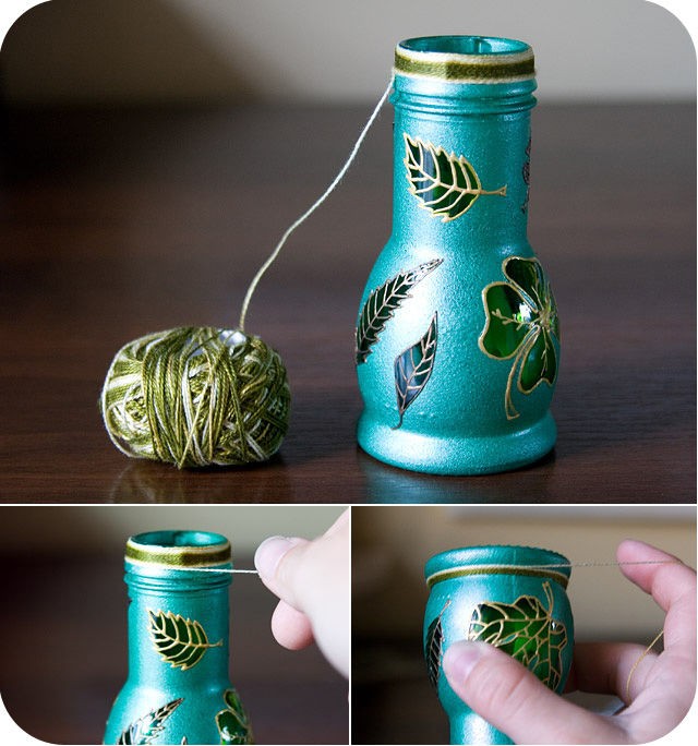 Мини-вазочка из бывшей соусницы: часть 2