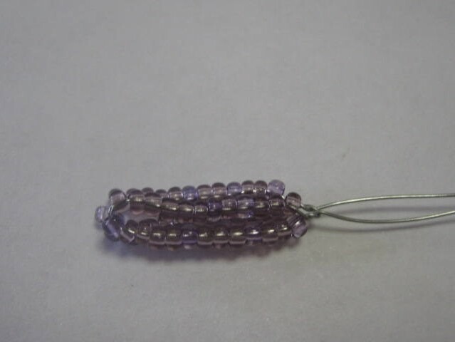 ​Фантазийные цветы из бисера