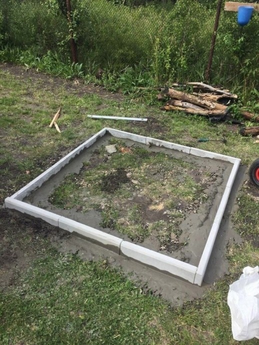 ​Мангал из огнеупорных кирпичей