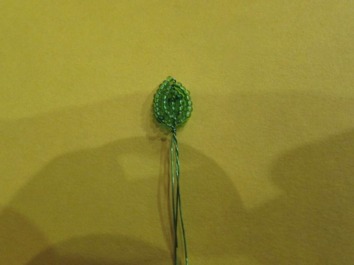 Очиток из бисера