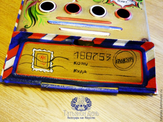 Декорируем старый почтовый ящик: часть 2