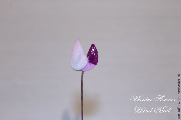 Как сделать люпин из иранского фоамирана: часть