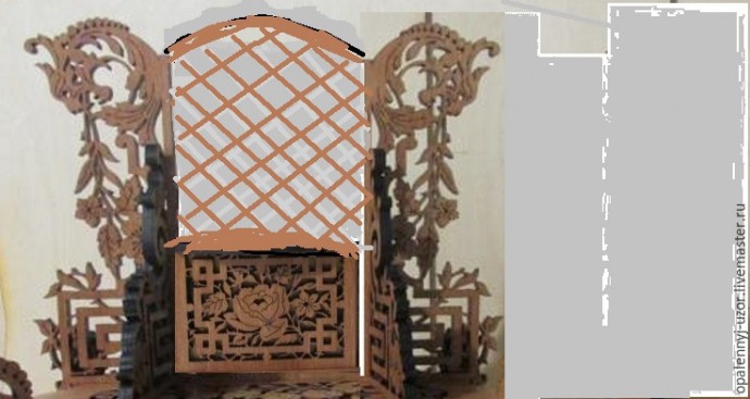 Изготавливаем ажурную настенную полочку: часть 1