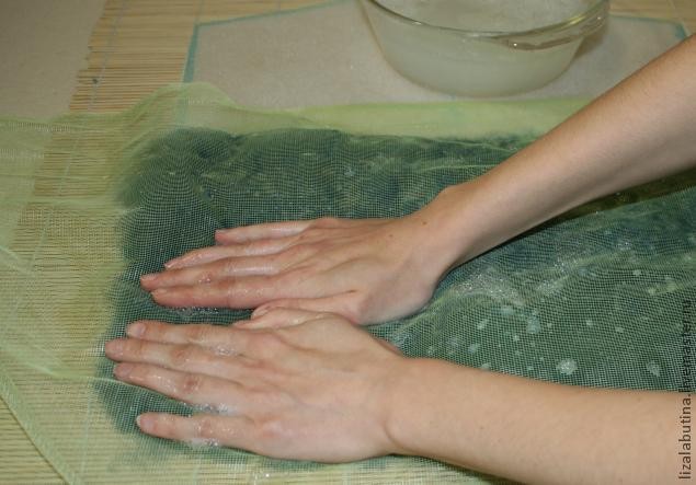 Валяный клатч: часть 1