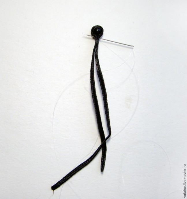 Серьги в технике сутажной вышивки Серьги в технике сутажной вышивки