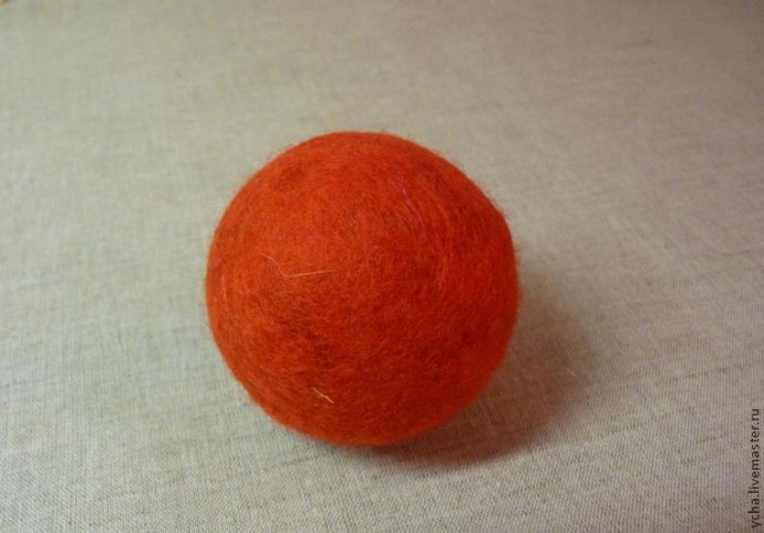 Мастерим войлочные шары на пенопластовой основе Мастерим войлочные шары на пенопластовой основе