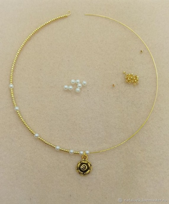 Чокер с весенним настроением: часть 1