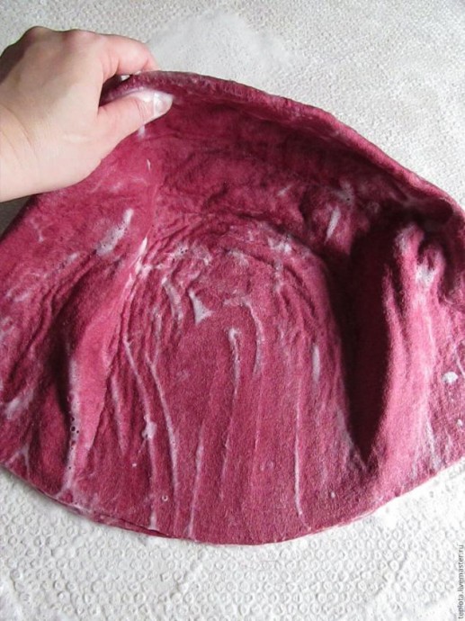 Мастер-класс по валянию шляпки: часть 2