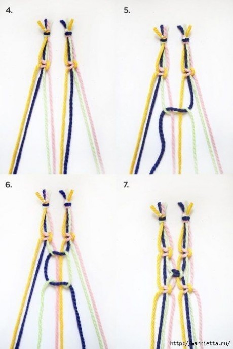 ​Плетение в технике макраме