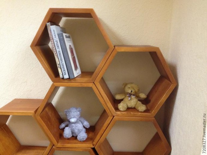 ​Полочка-сота своими руками