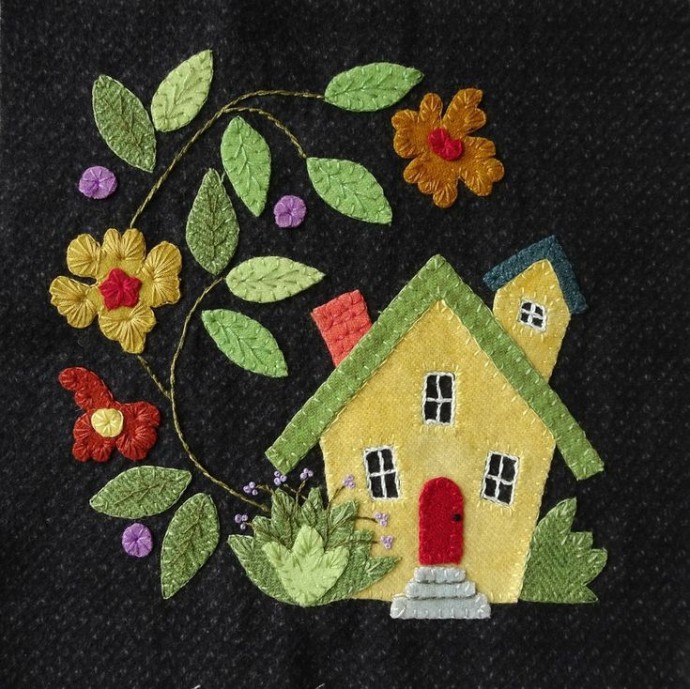 Фетрография: картины из фетра