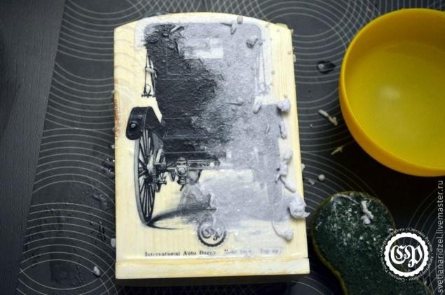 ​Вечный календарь настольный: мастер-класс по вживлению лазерной распечатки в дерево, часть 3