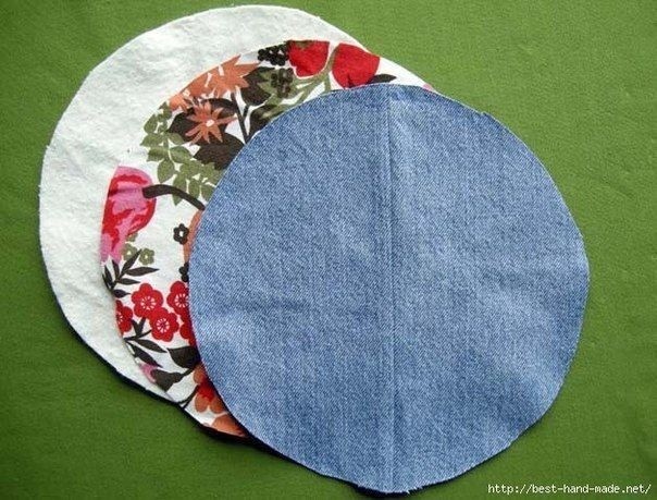 ​Рукодельные корзинки из джинсов: мастер-класс