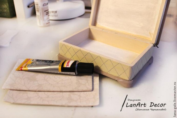 Шкатулка "Цветочное утро": мастер-класс, часть 3