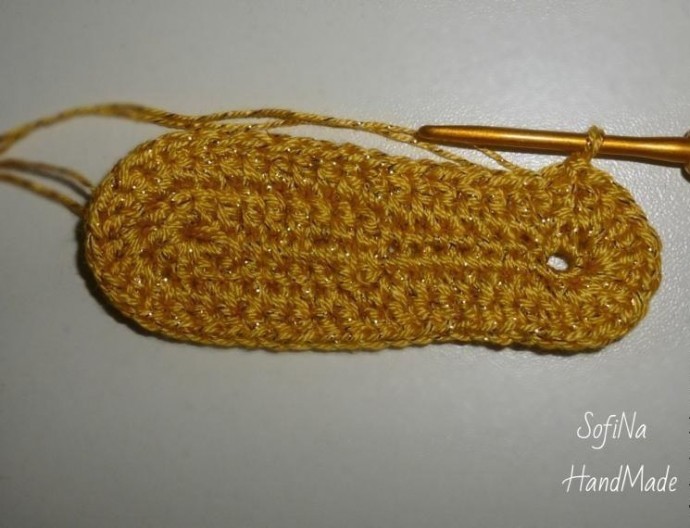 Вязаные туфельки для малышки Вязаные туфельки для малышки