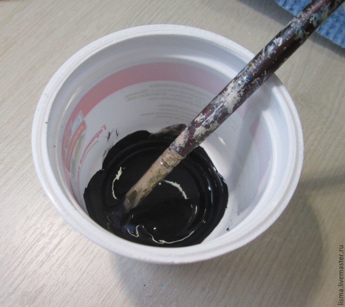 Мастерим кофейный столик с "коваными" элементами: часть 2