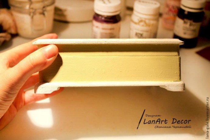 ​Шкатулка "Цветочное утро": мастер-класс, часть 2