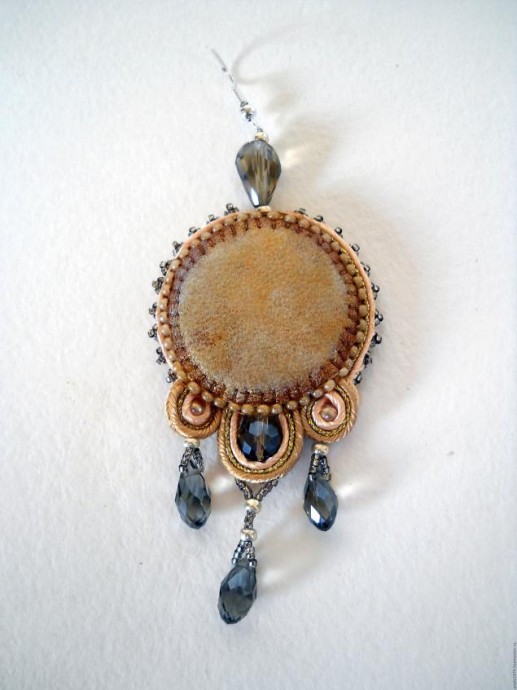 ​Мастер-класс по сутажу "Сутажные серьги Винтаж": часть 9