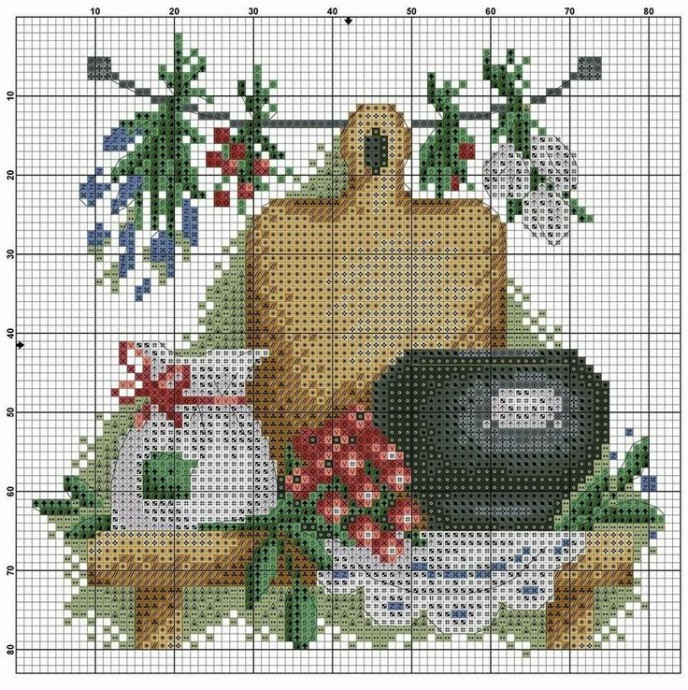 ​Вышиваем красивые натюрморты: часть 2