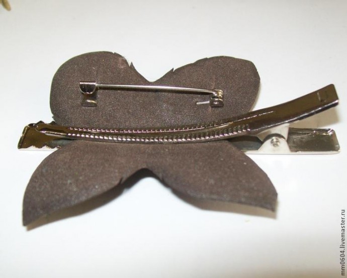 Создаем цветок из листьев: часть 4