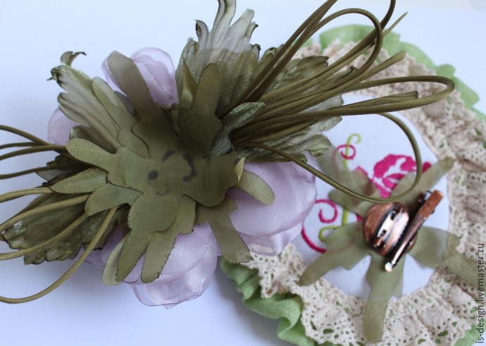 Мастер-класс: создаем нежный "Пион из вуали": часть 5
