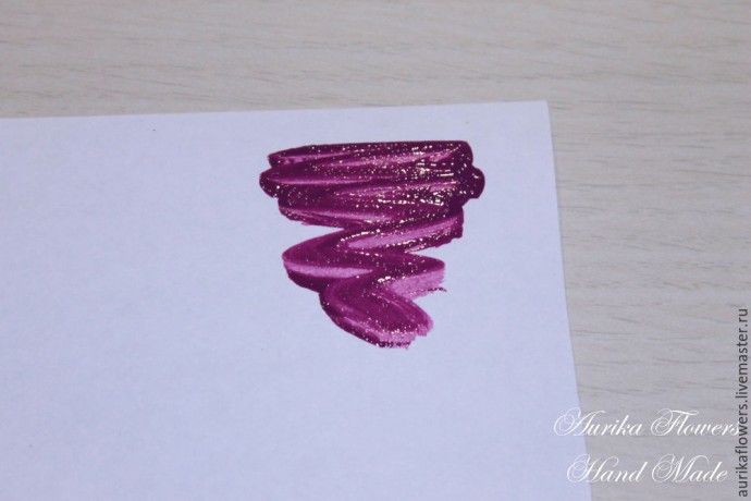 Как сделать люпин из иранского фоамирана: часть