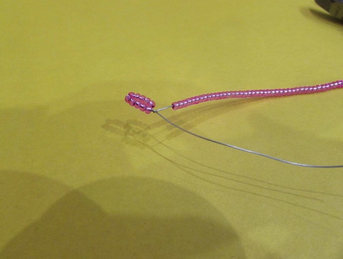 Очиток из бисера