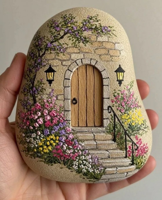 Прекрасное искусство из камней