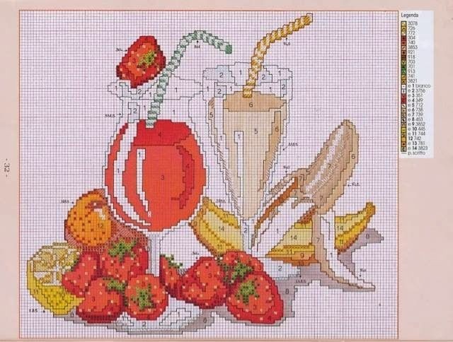 ​Вышиваем красивые натюрморты: часть 3