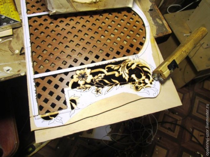 Изготавливаем ажурную настенную полочку: часть 2