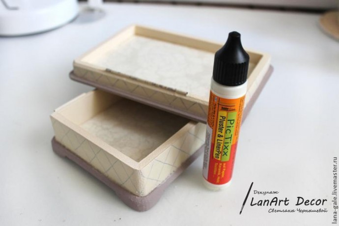 Шкатулка "Цветочное утро": мастер-класс, часть 3