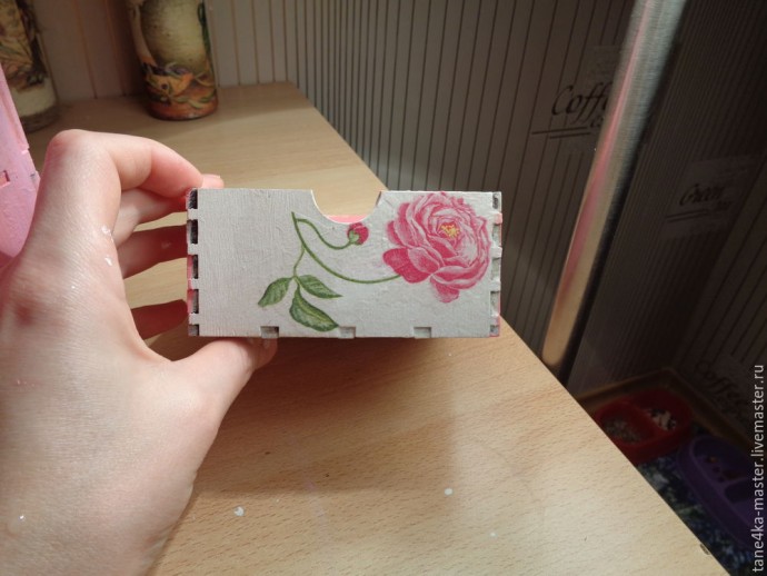 Делаем комод для бижутерии в стиле шебби-шик