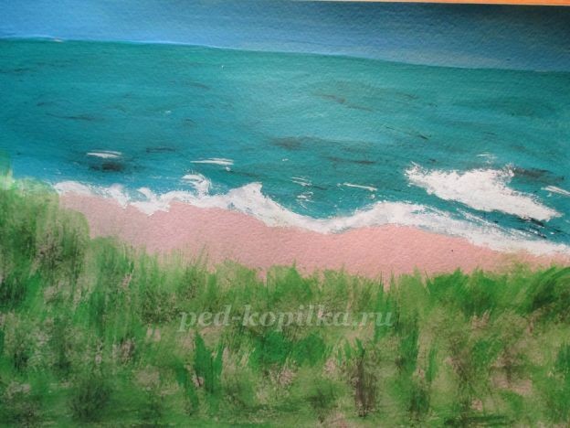 Летний пейзаж: маки, часть 1