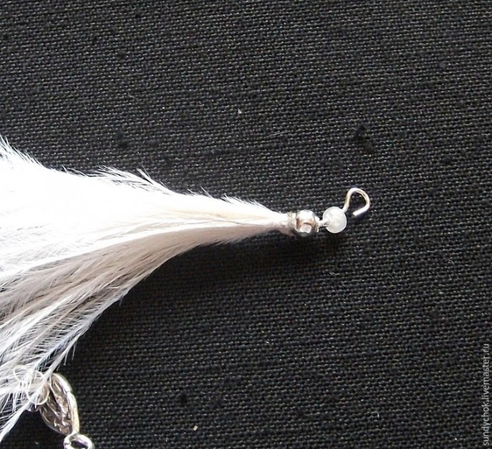 ​Создаем свадебные серьги "Мирослава": часть 5