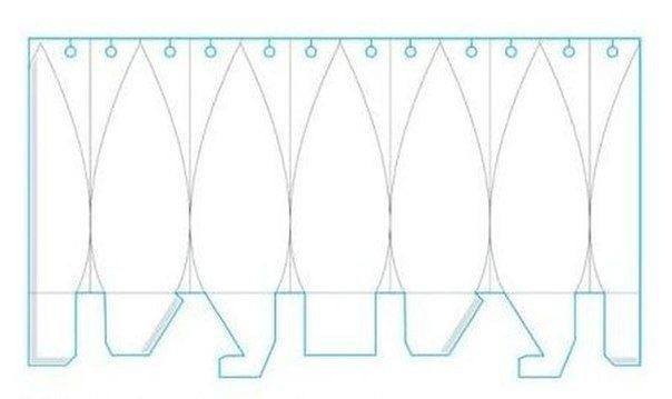 Милая коробочка для упаковки новогодних подарков