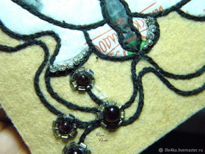 Вышиваем бисером "Облачко": часть 1